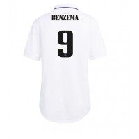 Fotbalové Dres Real Madrid Karim Benzema #9 Dámské Domácí 2022-23 Krátký Rukáv